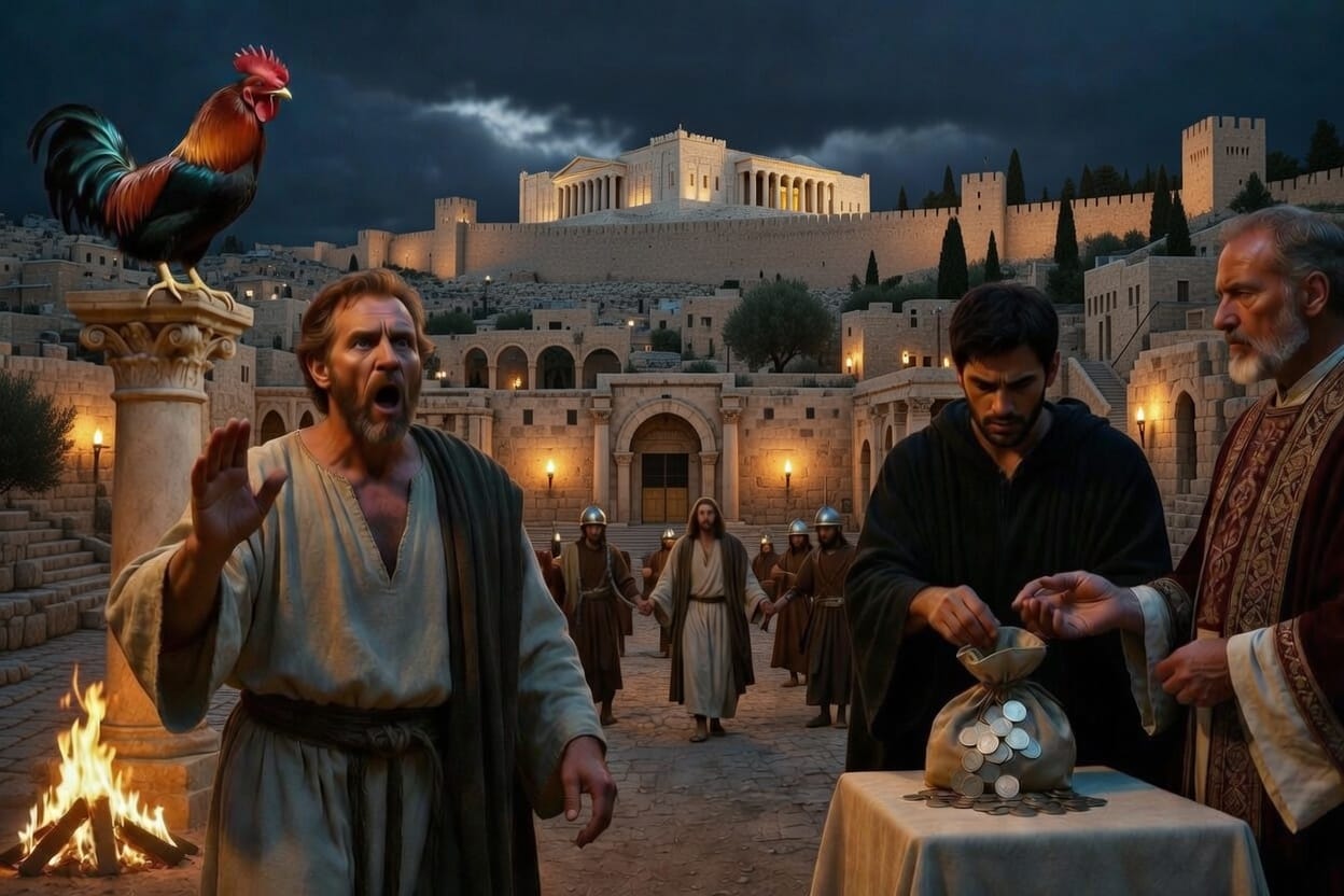 Ніч у Гетсиманії: Христос і тіні зради та слабкості